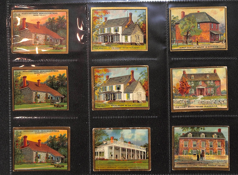 Lot Of 179 1910 Cigarette Cards Of States/Countries/Places